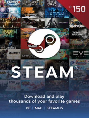150 EUR Steam Wallet Kod